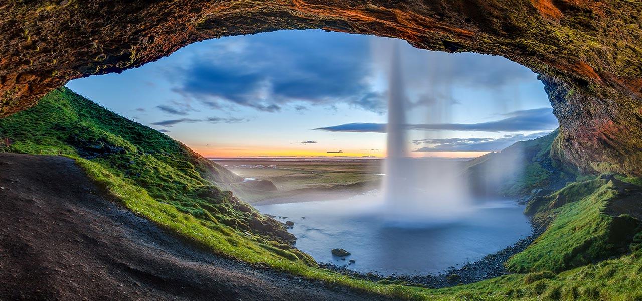 Seljalandsfoss Waterfalls Iceland