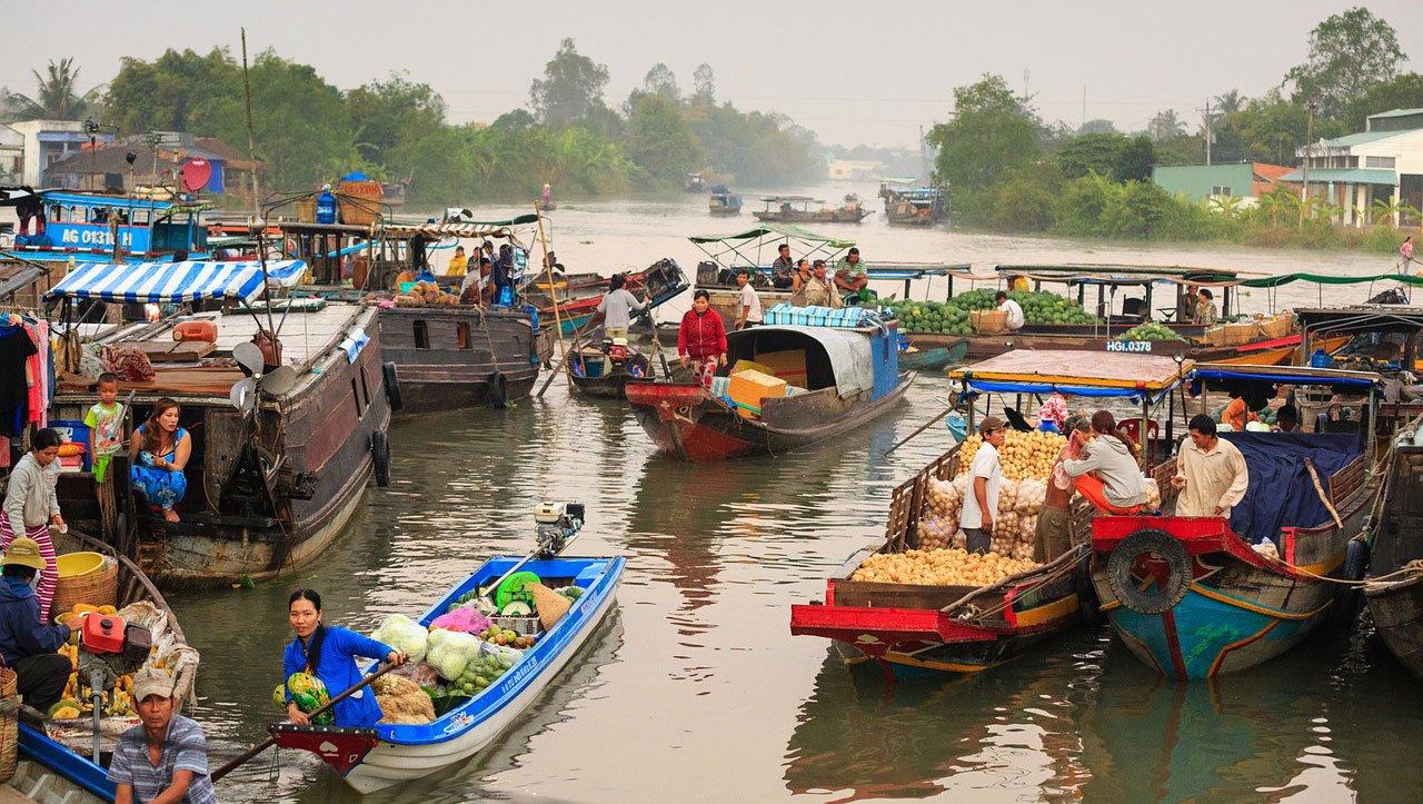 Mekong Delta Saigon Market