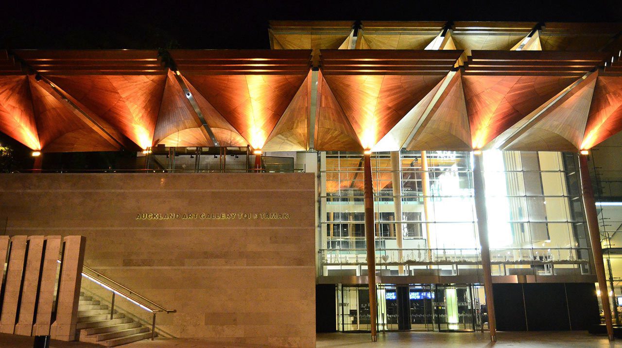 Auckland art gallery in New Zealand