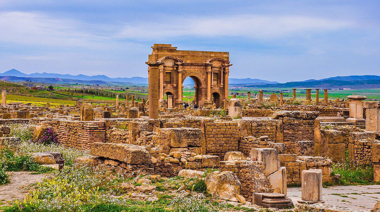 Timgad Algeria Ruins