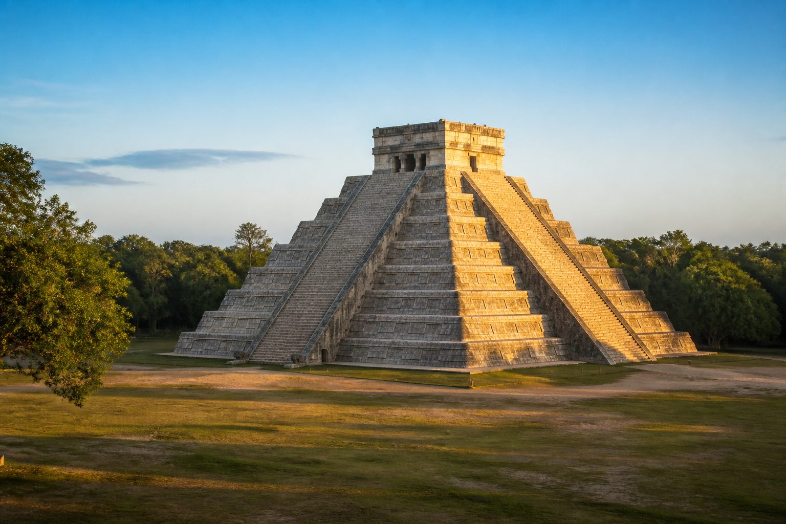 Day-by-day 7-day Cancun and Yucatán itinerary route map featuring beaches, Mayan ruins, and cenotes